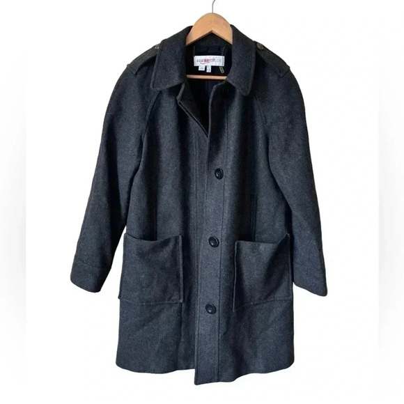 SEE BY CHLOE Wool Button Jacket Notched Lapels Back Vent Size US 8 - Picture 1 of 11